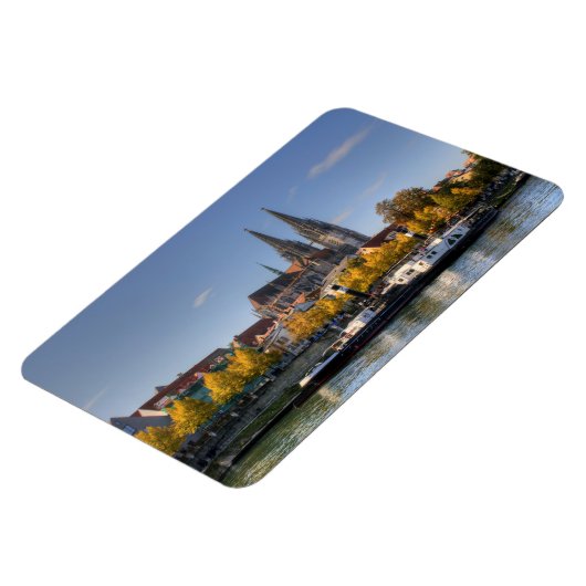 Regensburg, Deutschland Magnet (Linke Seite)