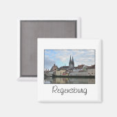 Regensburg, Deutschland Magnet (Vorderseite/Rückseite)
