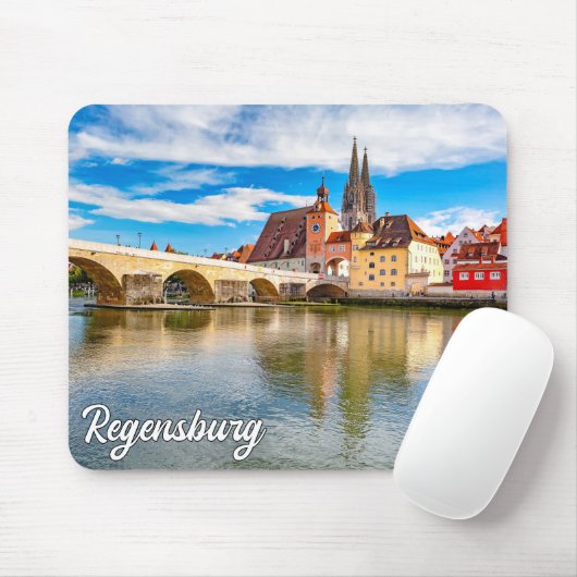 Regensburg, Deutschland Mousepad (Mit Mouse)
