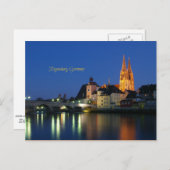 Regensburg, Deutschland Postkarte (Vorne/Hinten)