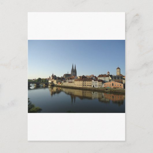 Regensburg, Deutschland Postkarte (Vorderseite)