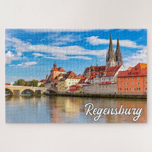 Regensburg, Deutschland Puzzle (Horizontal)