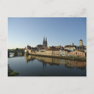 Regensburg, Germany Postkarte