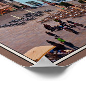 Regensburg - Neupfarrplatz Poster (Ecke)