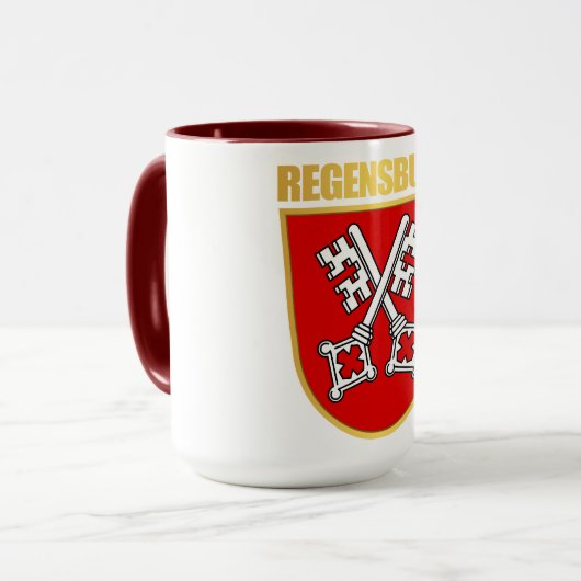 Regensburg Tasse (Vorderseite Links)