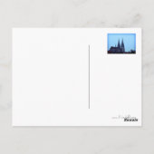 Regensburger Dom, Deutschland Postkarte (Rückseite)