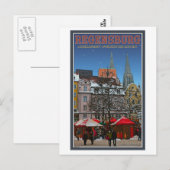 Regensburger Kohlenmarkt Postkarte (Vorne/Hinten)