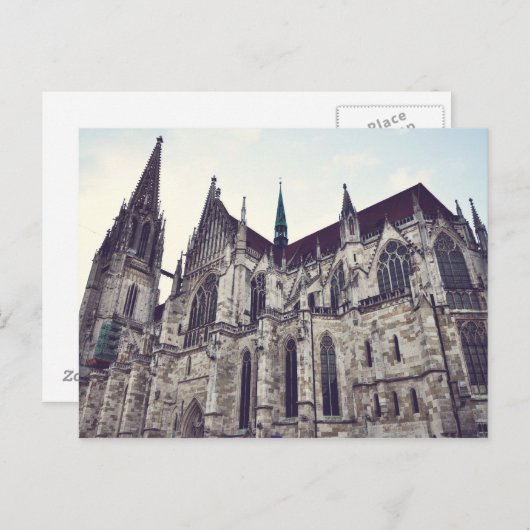 Regensburger Kuppel Postkarte (Vorne/Hinten)