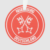 Regensburger RundEmblem Ornament (Vorderseite)