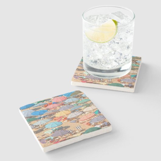 Regenschirm 1 steinuntersetzer (Seitenansicht)