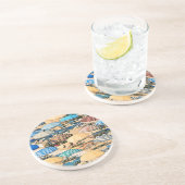 Regenschirm 3 untersetzer (Seite)