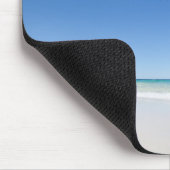 Regenschirm auf Strand | Australien Mousepad (Ecke)