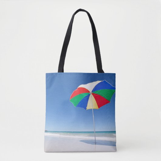 Regenschirm auf Strand | Australien Tasche (Vorderseite)