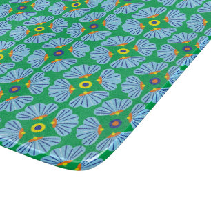 Regenschirm Blumen Glas Schneidbrett (5 Größen) Schneidebrett
