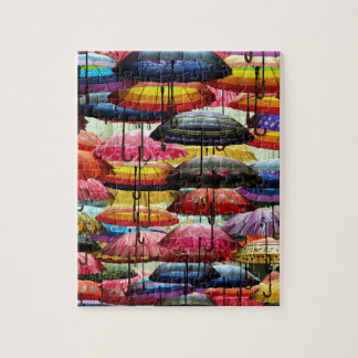 Regenschirm-Dach Puzzle