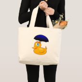 Regenschirm-Enten-Tasche Jumbo Stoffbeutel (Vorderseite (Produkt))