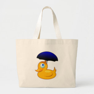 Regenschirm-Enten-Tasche Jumbo Stoffbeutel