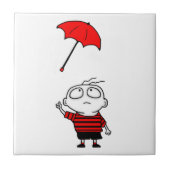 Regenschirm Fliese (Vorderseite)