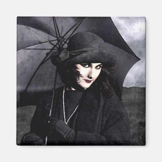 Regenschirm - Magnet (Vorne)