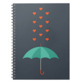 Regenschirm Notizblock (Vorderseite)