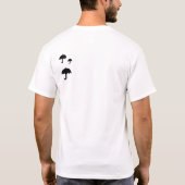 Regenschirm-Parade T-Shirt (Rückseite)