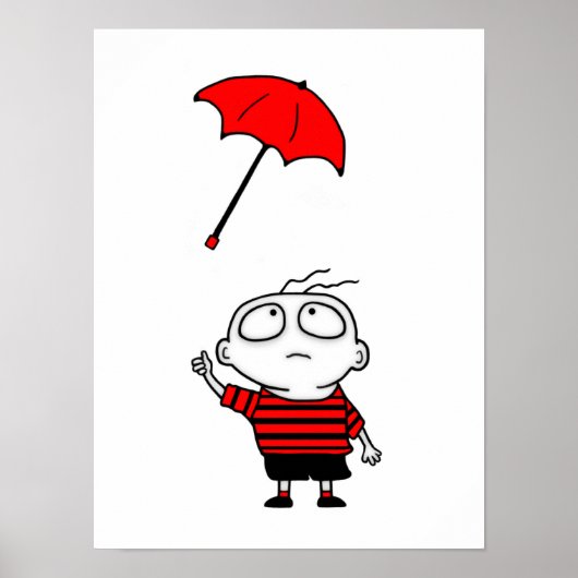 Regenschirm Poster (Vorne)
