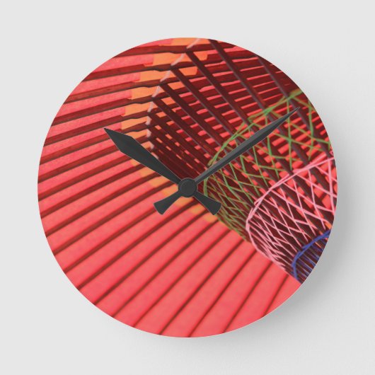 Regenschirm Runde Wanduhr (Vorderseite)