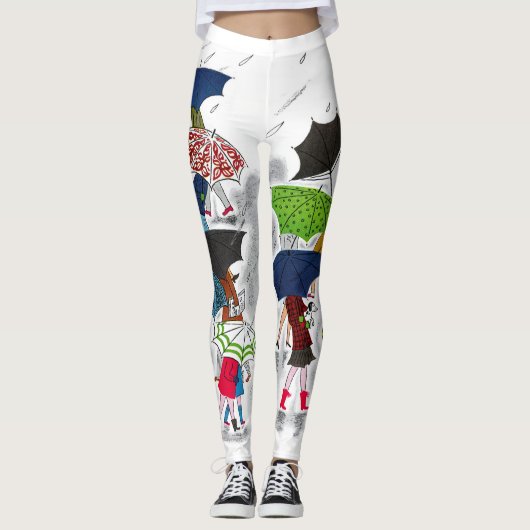 Regenschirm scherzt Leggings (Vorderseite)