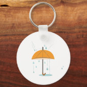 Regenschirm Schlüsselanhänger (Vorderseite)