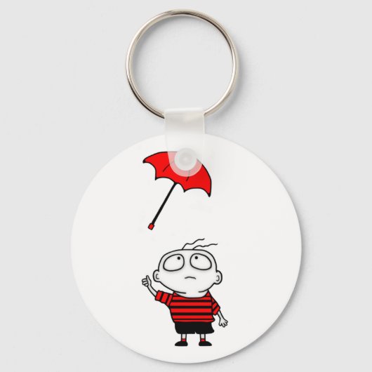 Regenschirm Schlüsselanhänger (Vorderseite)