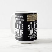 REGENSCHIRM SKLAVENHÄNDLER-Tasse Kaffeetasse (Vorderseite Links)