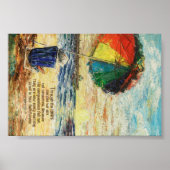 Regenschirm-Sonnenaufgang 3:22-23 Poster (Vorne)