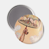 Regenschirm Speedy Magnet (Vorderseite/Rückseite)