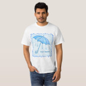 Regenschirm T-Shirt (Vorne ganz)