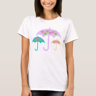 Regenschirm-T-Shirt T-Shirt