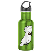 RegenschirmCockatoo (angehoben) Trinkflasche (Vorderseite)