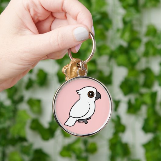 RegenschirmCockatoo (flach) Schlüsselanhänger (Hand)