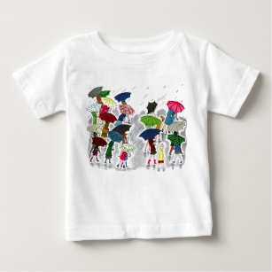 Regenschirme Baby T-shirt
