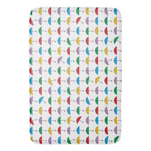 Regenschirme Badematte (Vorderseite Vertikal)