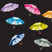 Regenschirme Handtuch