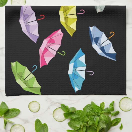 Regenschirme Handtuch (Gefaltet)