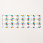 Regenschirme im Regen Yoga Matte (Vorderseite (Horizontal))