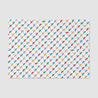 Regenschirme in Gewebspapier Seidenpapier