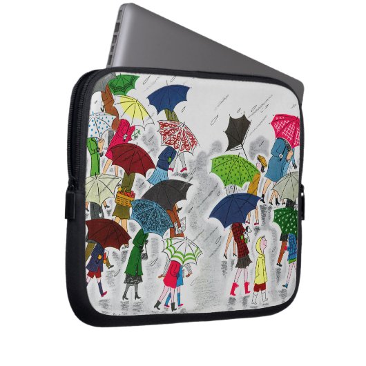 Regenschirme Laptopschutzhülle (Vorne Rechts)