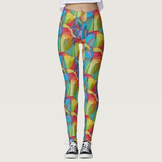 Regenschirme Leggings (Vorderseite)