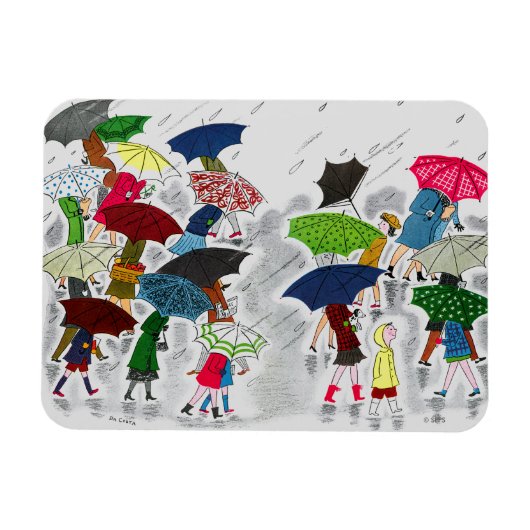 Regenschirme Magnet (Horizontal)