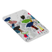 Regenschirme Magnet (Rechte Seite)
