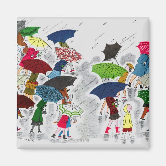Regenschirme Magnet (Vorne)