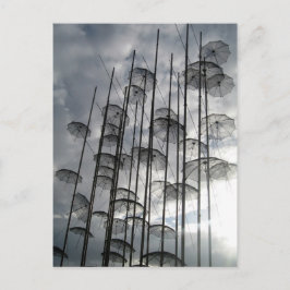 Regenschirme Postkarte