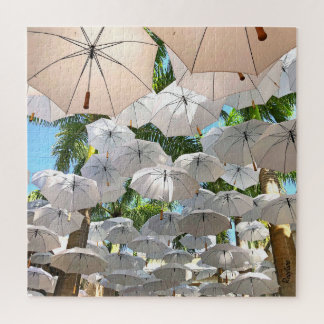 Regenschirme regnen Puzzlespiel mit 676 Stücken Puzzle